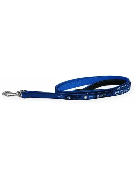 PET INN & COMFY Поводок для собак ANDI, синий, 1,5х120см