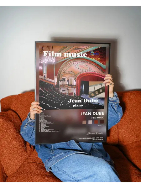 Postersbase Постер Jean Dubé - Film Music 40x50