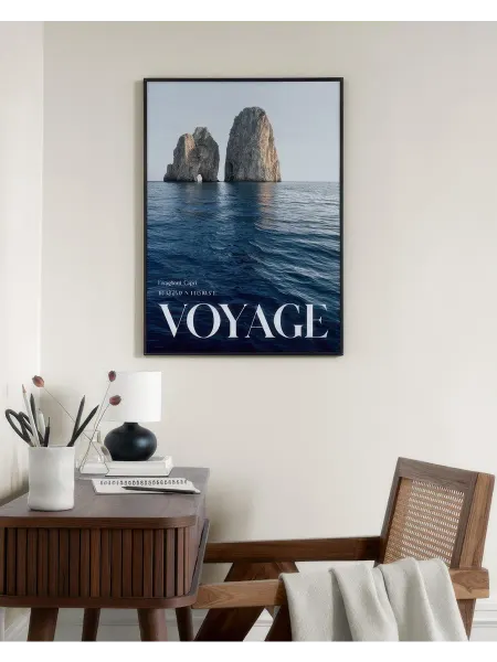 Onllyart Постер 40x50 Синий путешествие