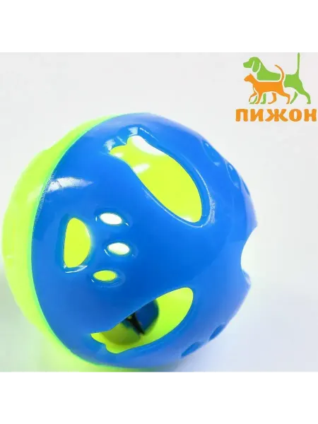 DENCO Seller Шарик мячик для кошек колокольчик, 3,8 см
