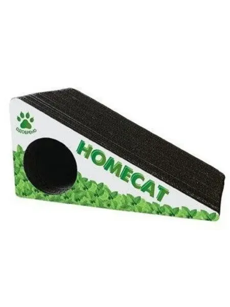 Homecat Когтеточка треугольник малый с кошачьей мятой 30х14х17см