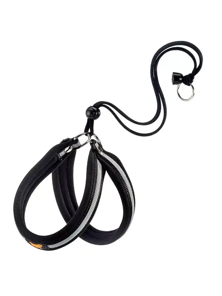 Ferplast Шлейка нейлоновая Agila Reflex 4 Черный
