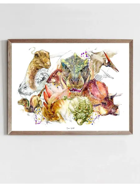 Onllyart Постер Плакат динозавра 40x50