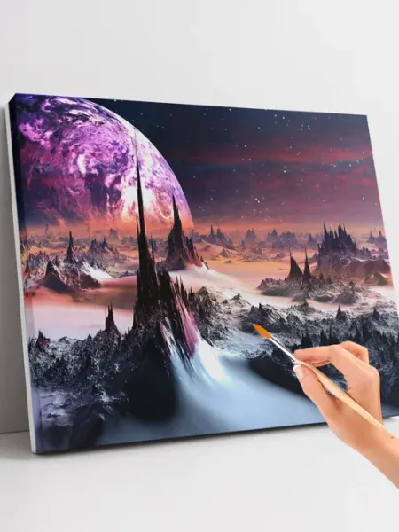 Paintboy Картина по номерам 40x50 Космос