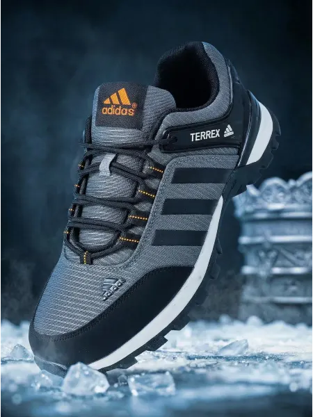 Fashion&Feet Кроссовки Adidas Terrex серые outdoor походные спортивные