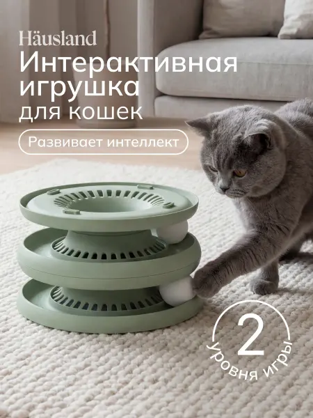 Hausland Home Интерактивная игрушка трек для кошек