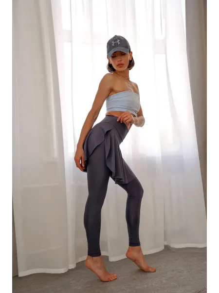 Kseniaesm_fitwear Леггинсы с юбкой спорт