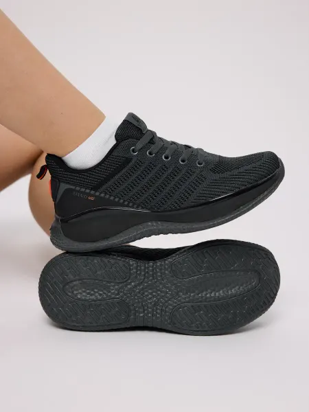 Qeen Step Кроссовки на платформе спортивные серые