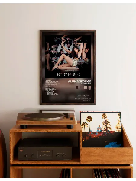 Postersbase Музыкальный постер AlunaGeorge - Body Music 40x60