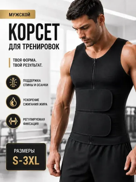 Корсет жилет для похудения