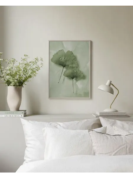 Onllyart Постер 40x60 зеленый гинкго