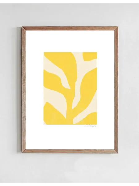 Onllyart Постер Желтый лист 40x60