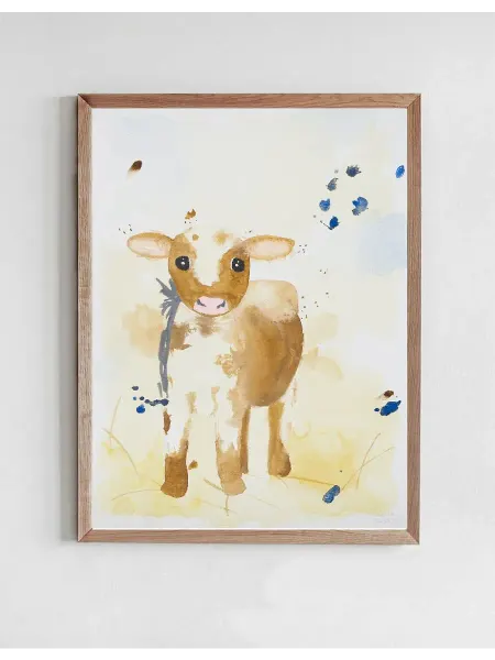Onllyart Постер Маленькая Корова 40x60