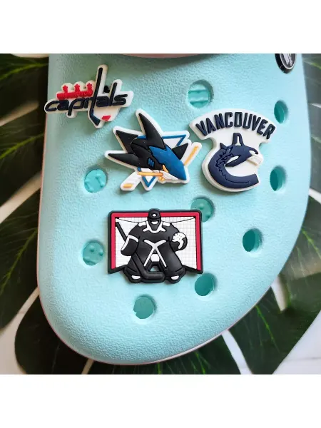 Fun_Jibz Джибитсы для Crocs Хоккей Capitals Вратарь