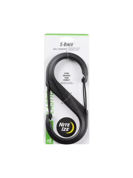 Nite Ize Карабин пластиковый S-Biner Plastic Carabiner #8