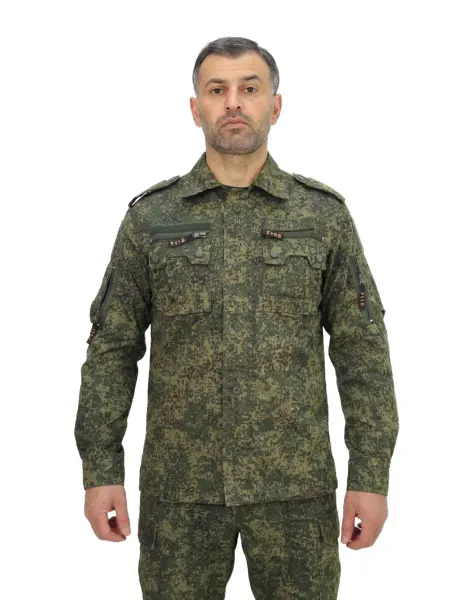 КАМУФЛЯЖ РФ Костюм маскировочный, тактический для охоты пиксель