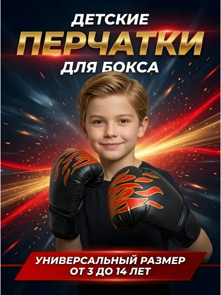 Грэйд Перчатки боксерские детские