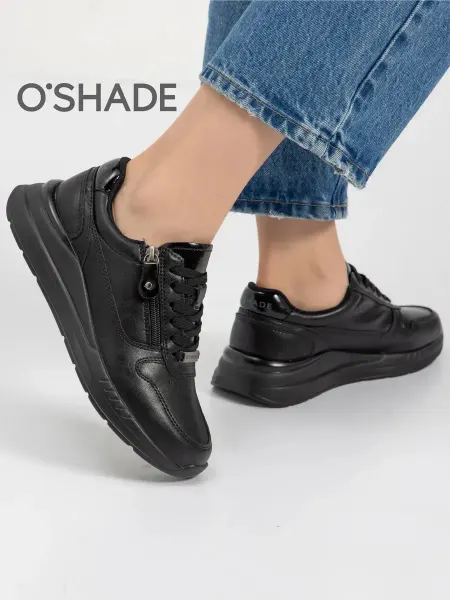 O`SHADE Кроссовки женские черные демисезонные