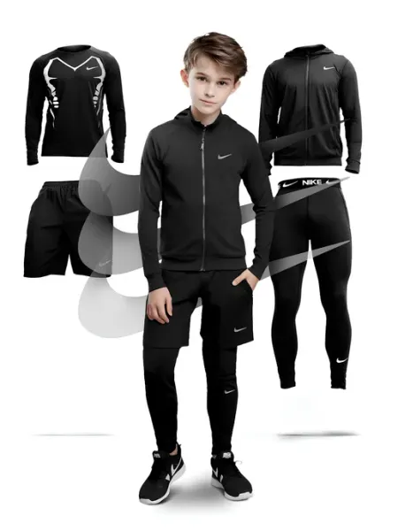 Iron sport Рашгард спортивный комплект 4в1 для детей