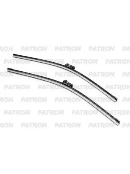 PATRON Щетки стеклоочистителя 61см + 61см к-кт плоская Push