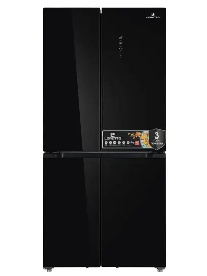 Холодильник Loretto LRF-456, Inverter, 417 литров, Eco Mode, Multidoor