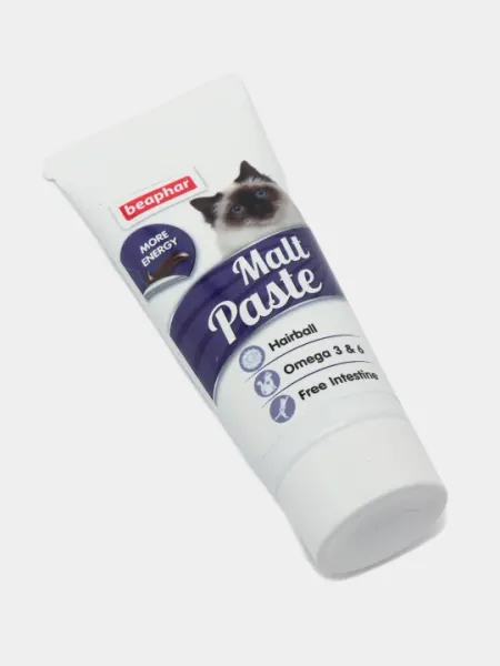 Паста для выведения шерсти из желудка Malt Paste, для кошек, 25 г