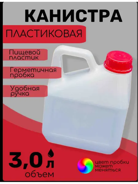 ПРОхоз Пластиковая канистра 3 литра