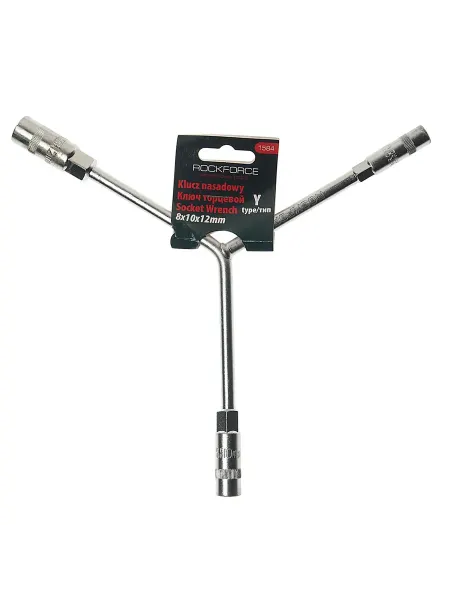 Rockforce Ключ торцевой Y-образный 8х10х12мм L=135мм