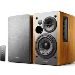 Компьютерная акустическая система Edifier R1280T Brown мощность 42 Вт, пульт - дерево и темно-серый
