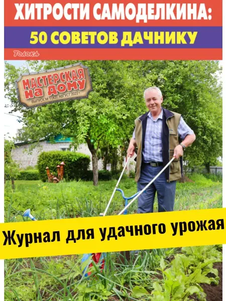 Садовод и огородник журнал. Мастерская на дому. Идеи для дачного участка №1 23