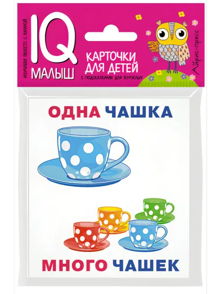 АЙРИС-пресс IQ-Малыш. Набор карточек "Один-много"