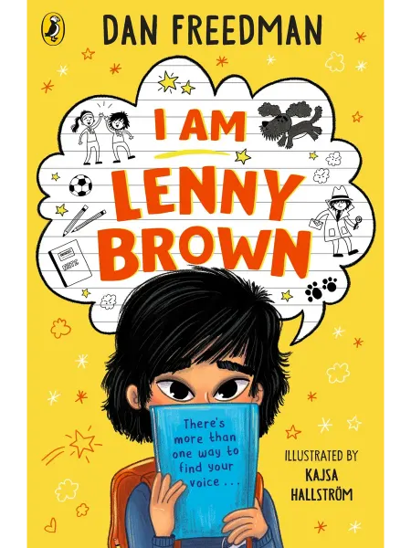 Puffin I Am Lenny Brown Книга на Английском