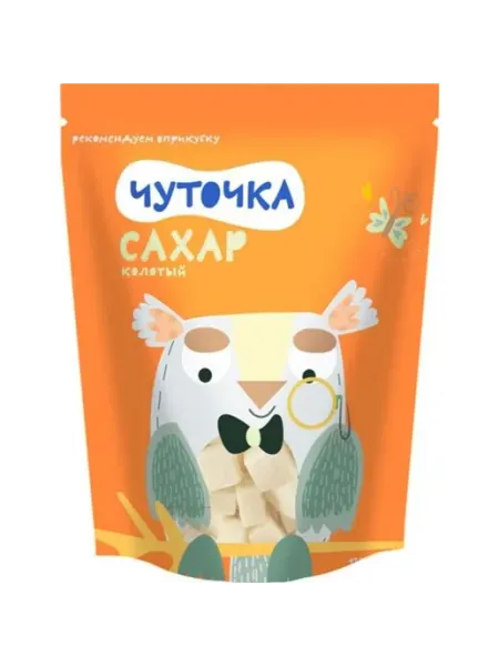 Сахар Чуточка прессованный кусковой колотый 420г