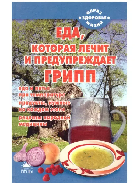 Издательство Веды Еда, которая лечит и предупреждает грипп