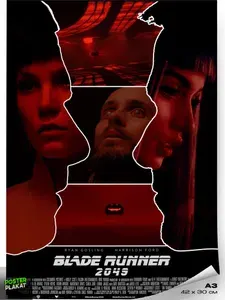 Постер Бегущий по лезвию, Blade Runner, по мотивам фильма, для интерьера, А3 (420х297 мм), Постер Плакат