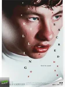 Постер Убийство священного оленя, The Killing of a Sacred Deer, по мотивам фильма, для интерьера, А3 (420х297 мм), Постер Плакат