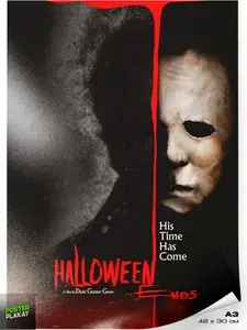 Постер Хэллоуин / Halloween, по фильму, для интерьера, А3 (420х297 мм), Постер Плакат