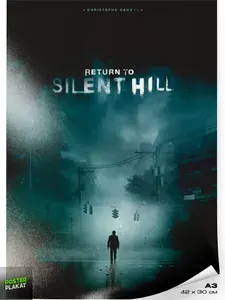 Постер Сайлент Хилл, Silent Hill, по мотивам фильма, для интерьера, А3 (420х297 мм), Постер Плакат