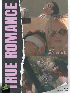 Постер Настоящая любовь, True Romance, по мотивам фильма, для интерьера, А3 (420х297 мм), Постер Плакат