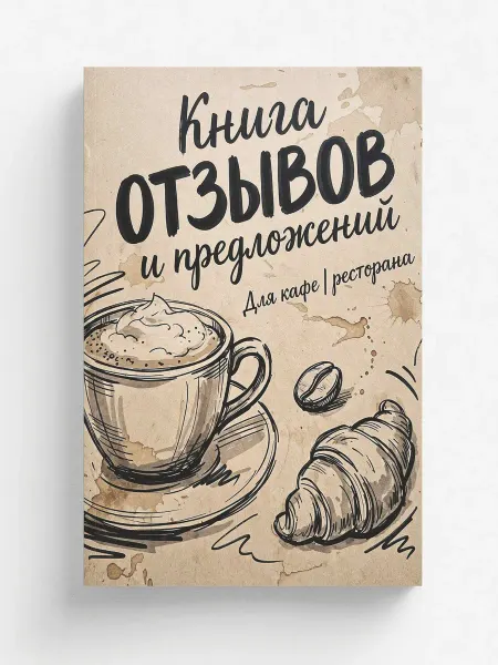 Литературное агентство Эмиля Ахундова Книга отзывов и предложений длия ресторана или кафе, д…