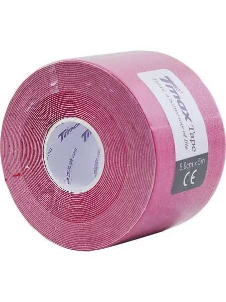Tmax Тейп кинезиологический Extra Sticky 5 см x 5 м, 423136