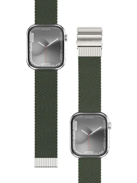 Amazingthing Нейлоновый ремешок для часов Apple Watch 49mm 45mm 44mm 42mm