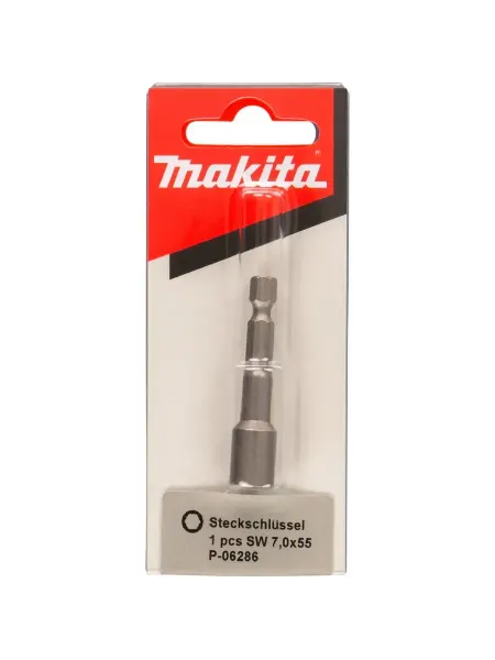 Makita Магнитная торцевая головка, 7х55 мм, E-Form (MZ) P-06286