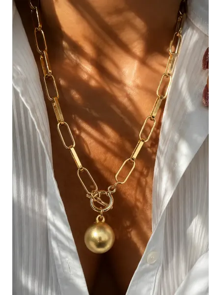 LUCKY jewellry Объемное колье чокер цепочка бижутерия на шею