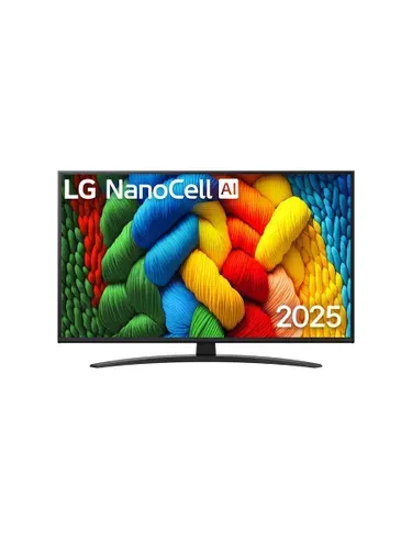 LG Телевизор 43NANO81A6A 43" 4K UHD, черный. Уцененный товар