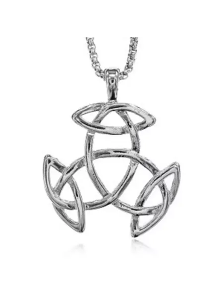 Runes&Gems Подвеска Трикветр на цепочке, 4х3,5см