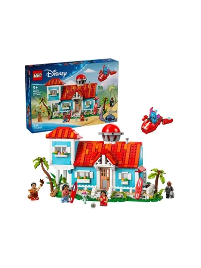 Конструктор LEGO Disney 43268 Пляжный домик Лило и Стич