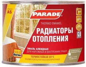 Эмаль PARADE А5 алкидная термо база А п мат. 0,45л