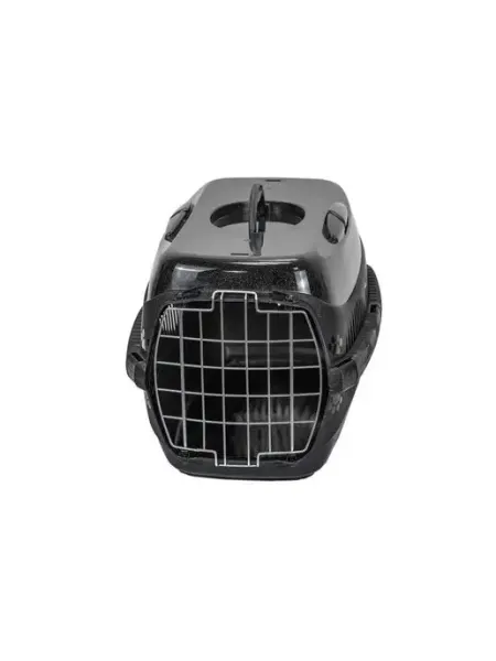 HomePet Переноска для животных 43х29х27,5 см малая черная