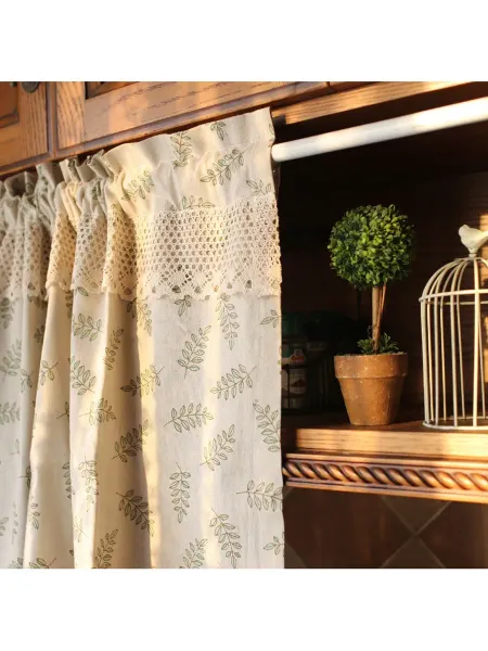 Декоративные Короткие Шторы Кухонные Кафе Шторы 140*70cm